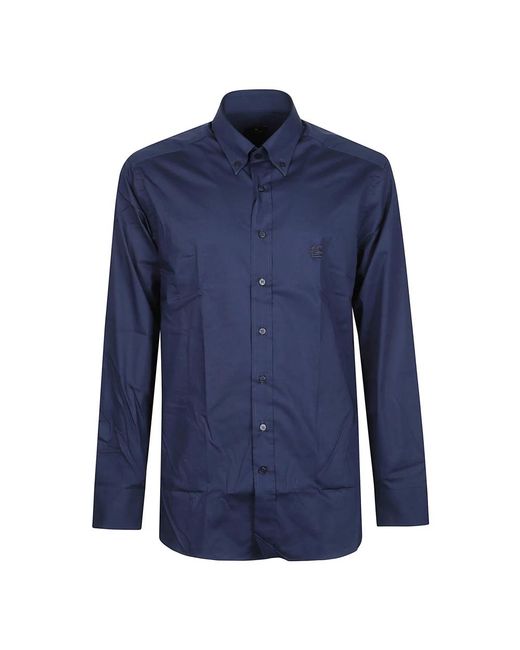 Etro Blue Casual Shirts for men