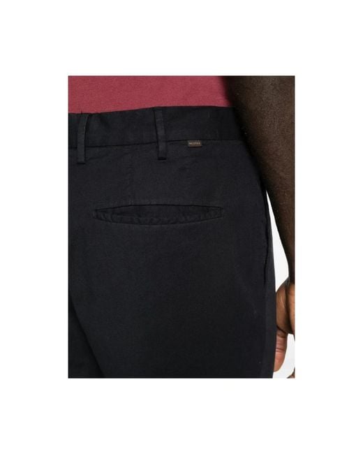 Incotex Black Chinos for men