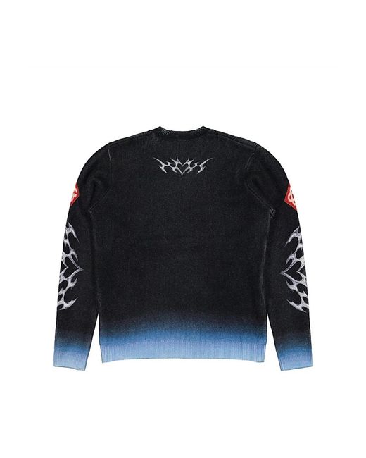Casablanca Blue Long Sleeve Tops for men
