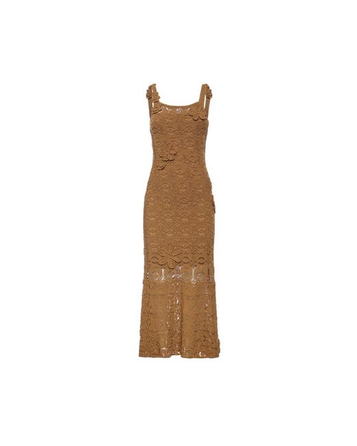 Pinko Brown Midi Dresses