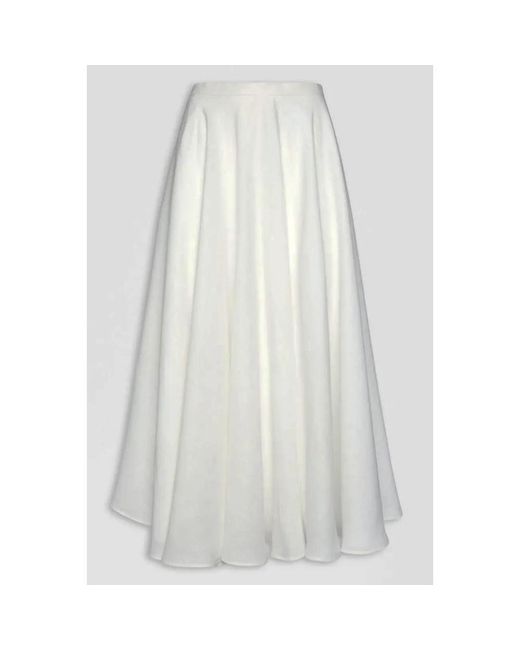 Lardini Midi Rok in het White