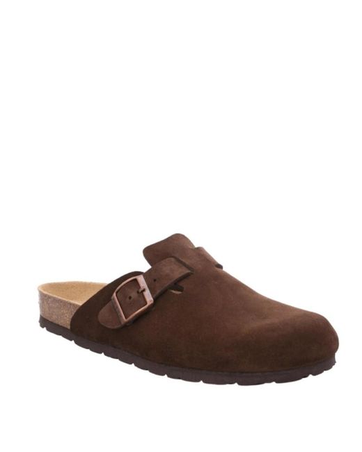 Rohde Schoenen ,Bruin ,Wol Stijlvolle Leren Pantoffels Voor in het Brown voor heren