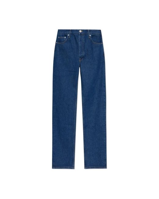Samsøe & Samsøe Straight Jeans in het Blue voor heren