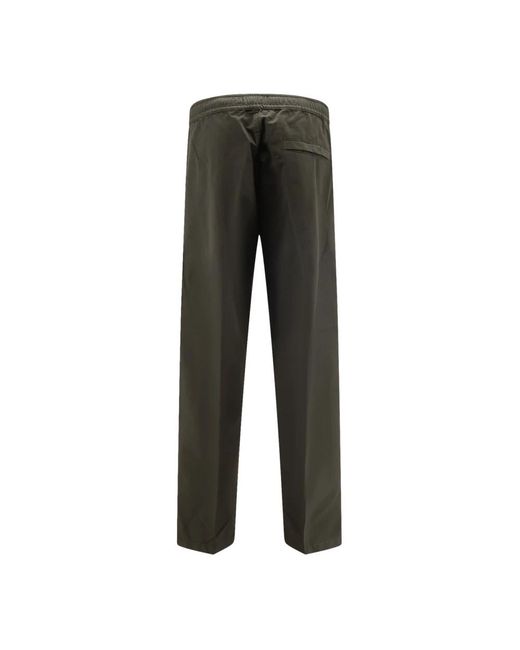 Stone Island Gray Straight Trousers for men