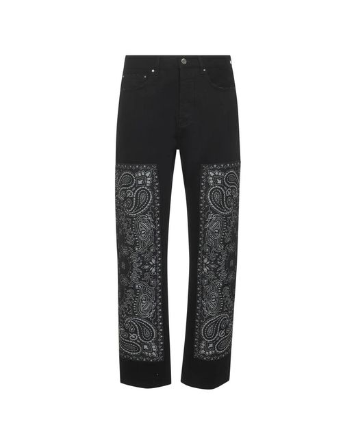 Amiri Gray Straight Fit Jeans for men