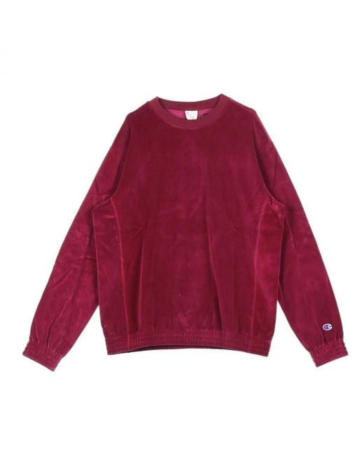 Champion Red Crewneck Sweatshirt for men
