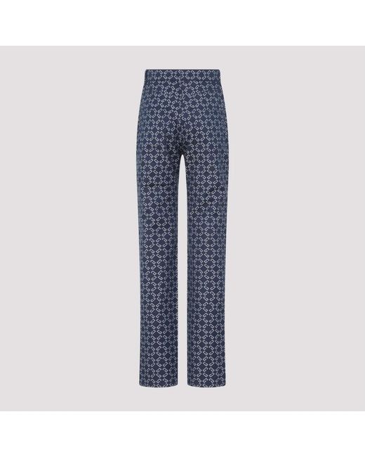 Givenchy Monogram Denim Jeans in het Blue