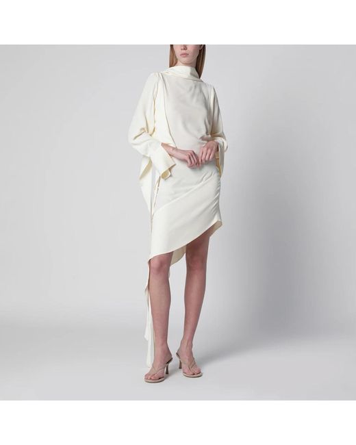 Francesco Murano White Party Dresses