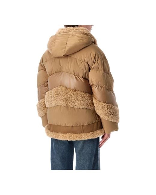 Faux Fur & Shearling Jackets Urbancode de color Brown