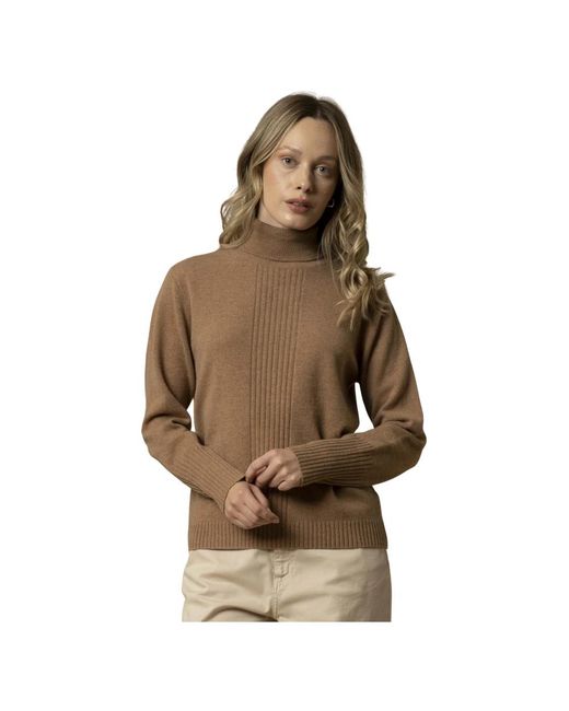 Turtlenecks Kocca de color Brown