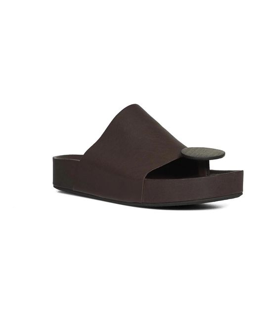 Uma Wang Brown Flip Flops