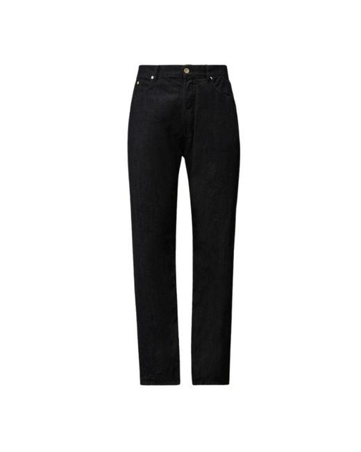 C P Company Black Straight Fit Jeans for men