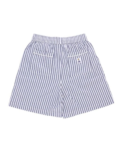 Obey Blue Short Shorts
