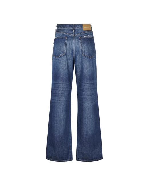 Haikure Blue Flare Jeans
