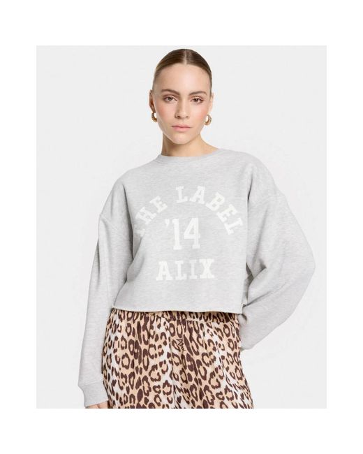 Alix The Label Sweatshirts in het White