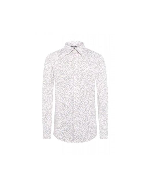 Boss White Formal Shirts for men