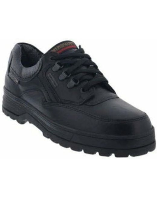 Mephisto Bequeme Schnürschuhe Für Herren in Black für Herren