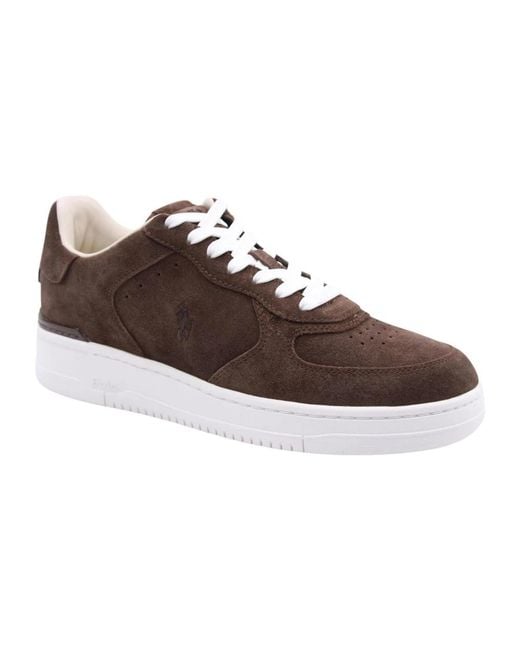 Sneakers Polo Ralph Lauren pour homme en coloris Brown