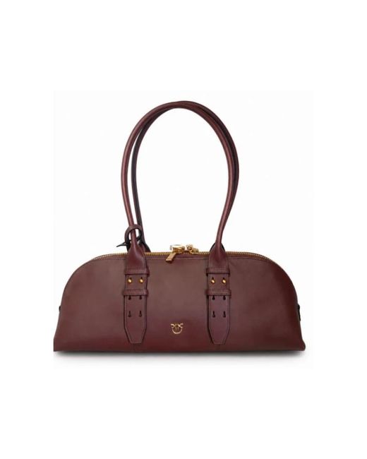 Pinko Brown Shoulder Bags