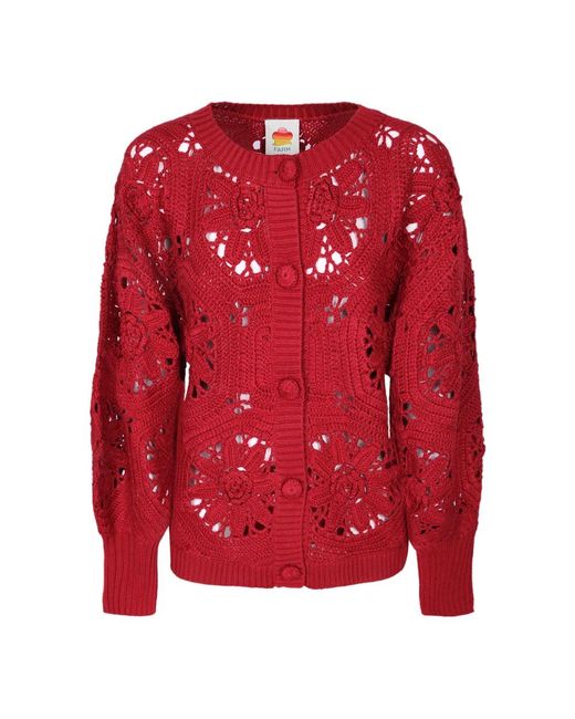 Cardigans Farm Rio de color Red