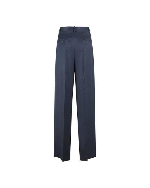 Trousers > wide trousers Theory en coloris Blue