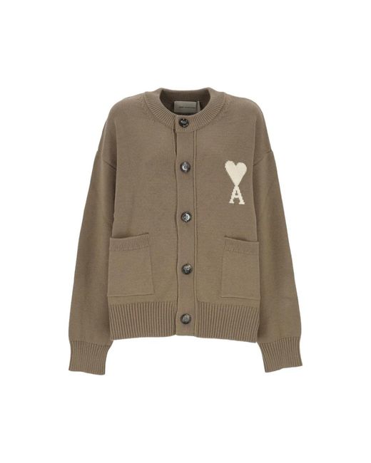 AMI Green Cardigans