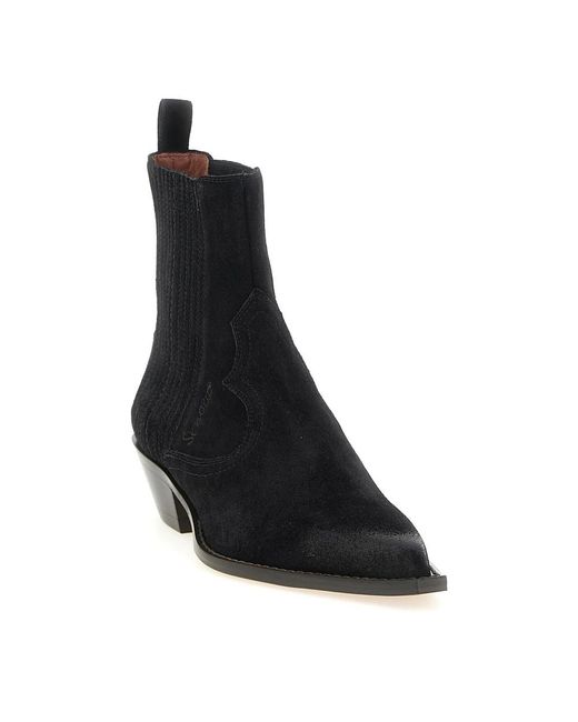 Sonora Boots Black Cowboy & Biker Boots