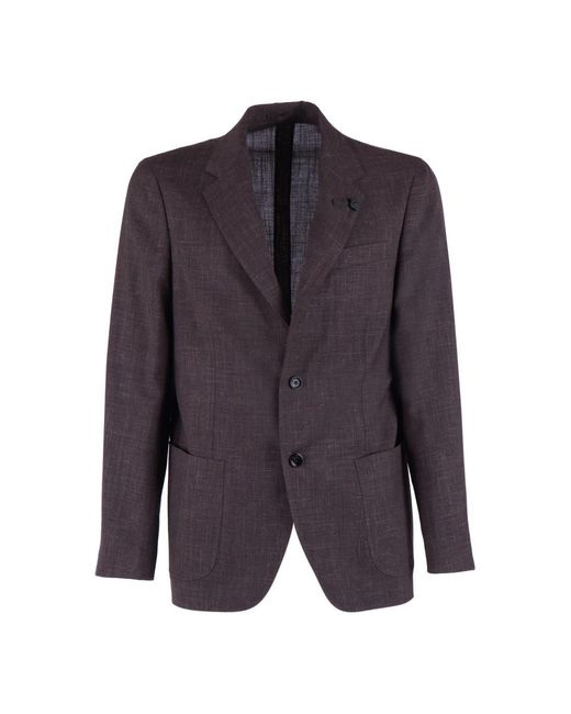 Lardini Blue Blazers for men