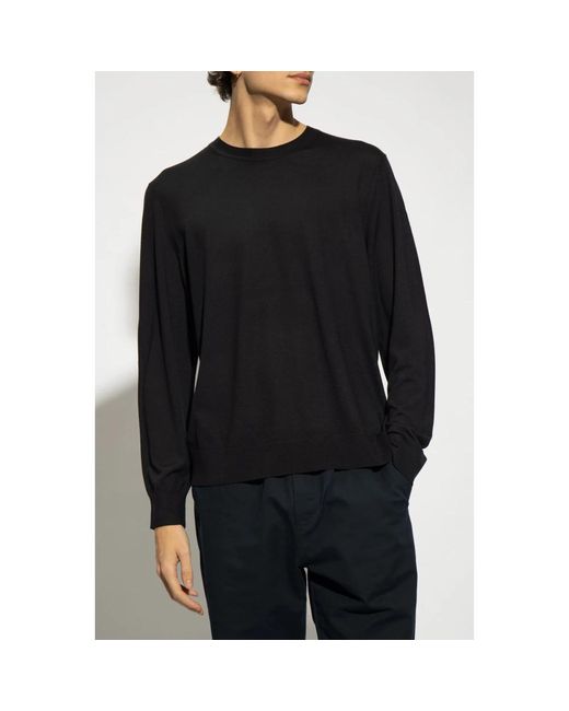 Knitwear > round-neck knitwear Theory pour homme en coloris Black