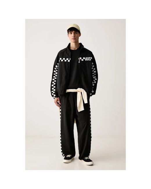 Vans Zip-Through Sweatshirt in het Black voor heren