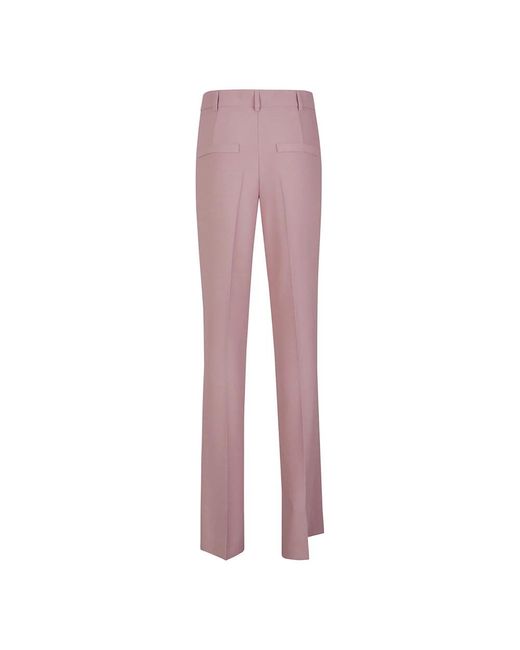 HEBE STUDIO Pink Wide Trousers
