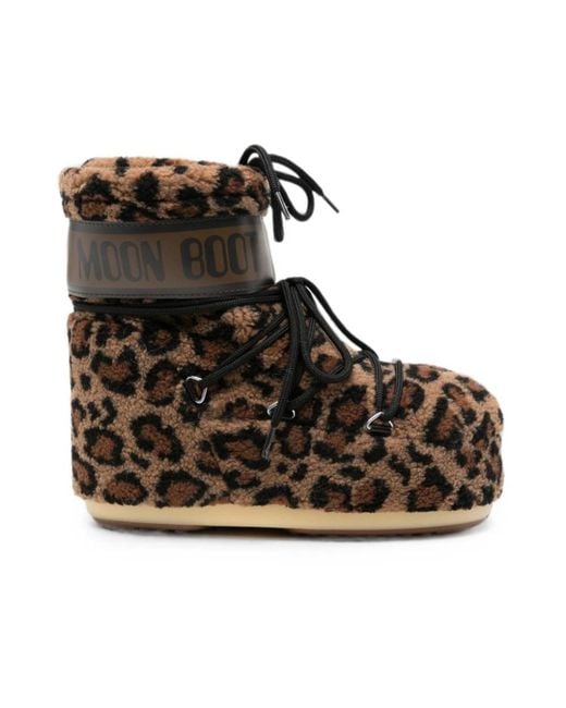 Moon Boot Black Winter Boots