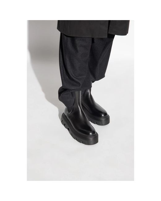 Casadei Black Chelsea Boots