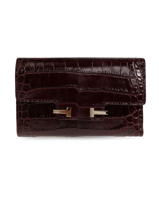 Wallets & Cardholders di Tom Ford in Brown