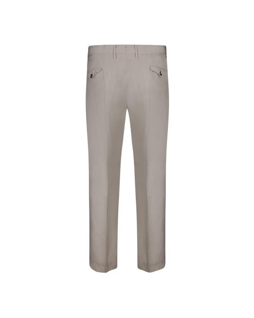 Dell'Oglio Gray Suit Trousers for men