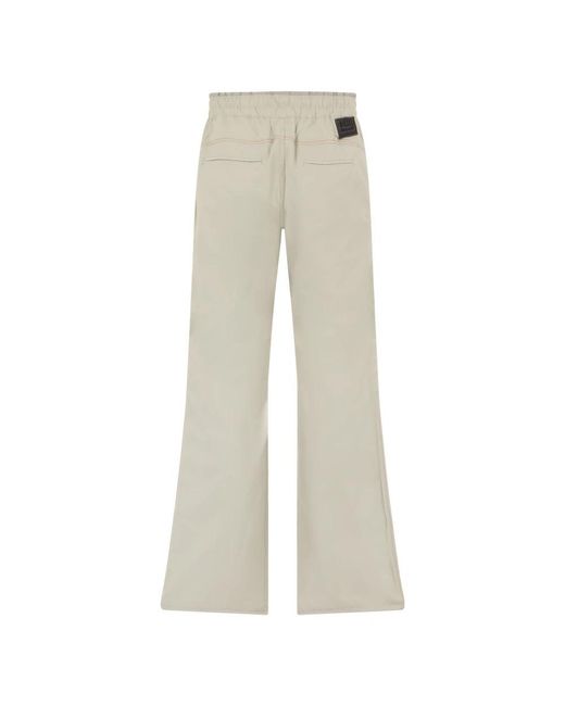 DIESEL Gray Wide Trousers