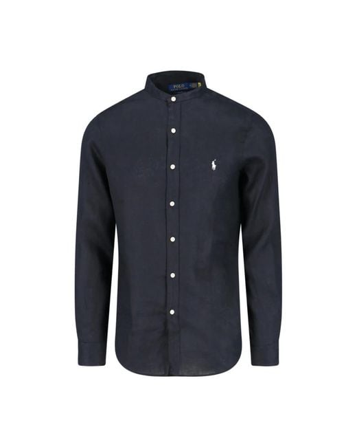 Camicia nera ralph lauren hotsell