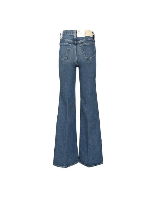Citizens of Humanity Blue Flared Jeans