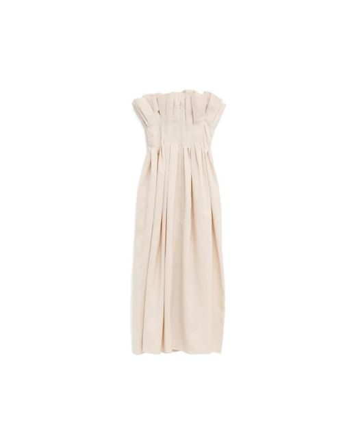 Khaite Natural Party Dresses
