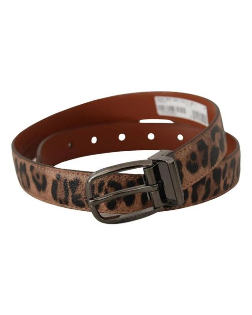 Dolce & Gabbana Brown Belts