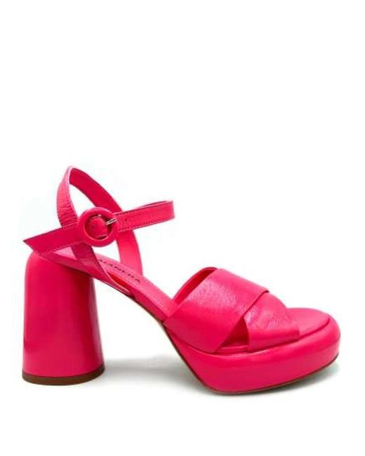 Halmanera Pink High Heel Sandals