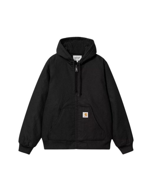 Carhartt Black Zip-Throughs for men