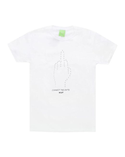 Huf White T-Shirts for men