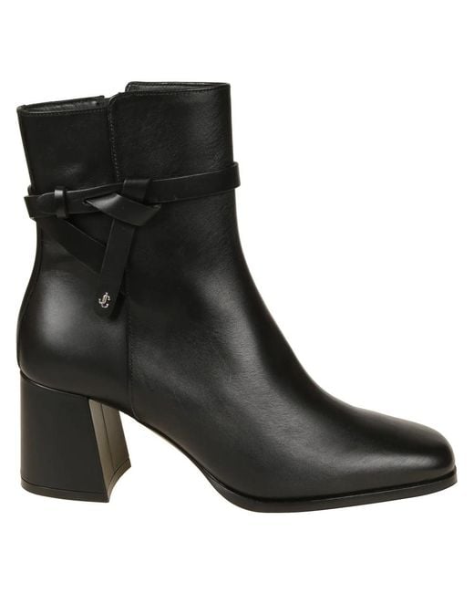 Jimmy Choo Black Heeled Boots