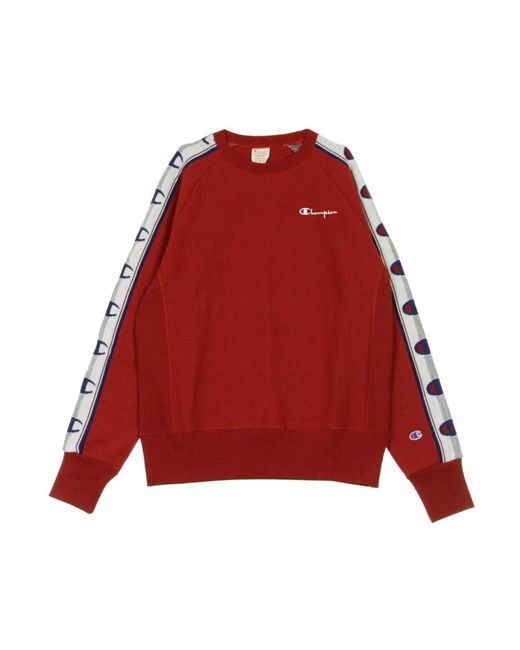 Champion Red Crewneck Sweatshirt for men