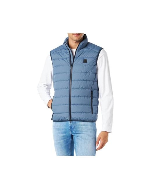 Marc O' Polo Vest Lichtblauw Stijlvol Ontwerp in het Blauw voor