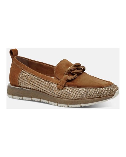 Tamaris Loafers in het Brown