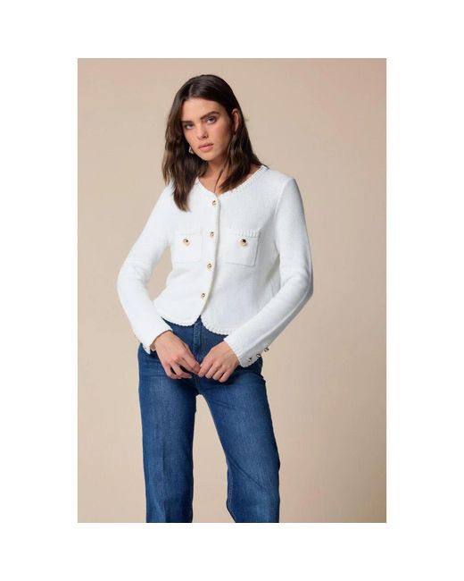 Cardigans Kocca de color White