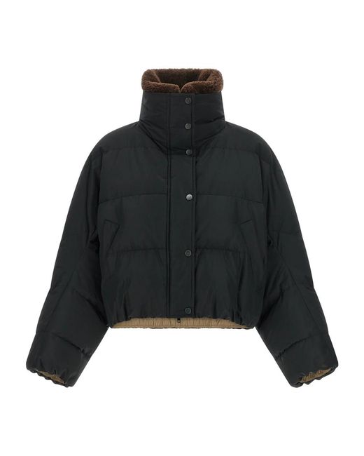 Down Jackets Brunello Cucinelli en coloris Black