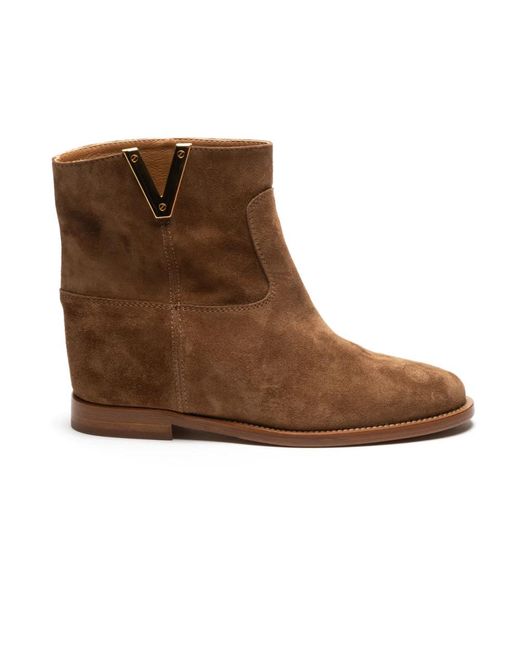 Via Roma 15 Brown Ankle Boots